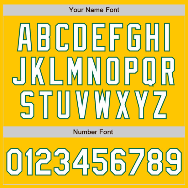 Custom Yellow White-Kelly Green Authentic Fade Fashion Baseball Jersey