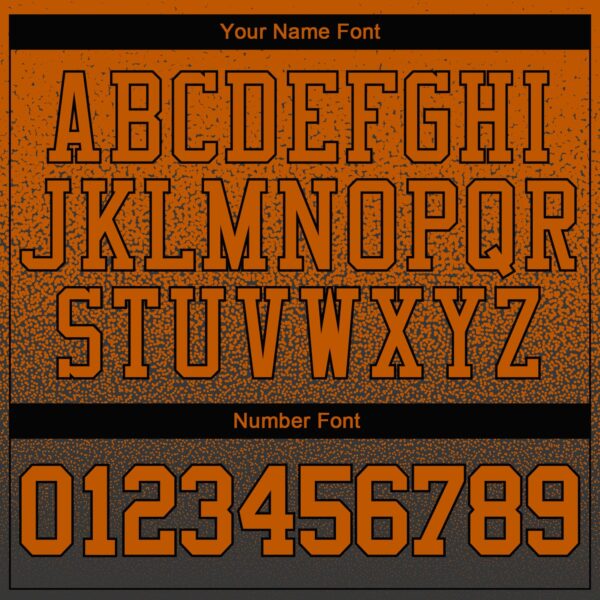 Custom Stitched Texas Orange Texas Orange-Black Fade Fashion Sports Pullover Sweatshirt Hoodie