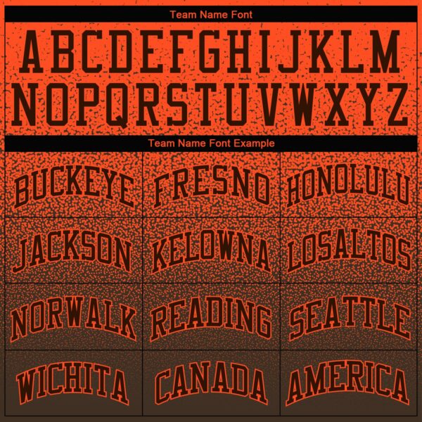 Custom Stitched Orange Brown Fade Fashion Sports Pullover Sweatshirt Hoodie