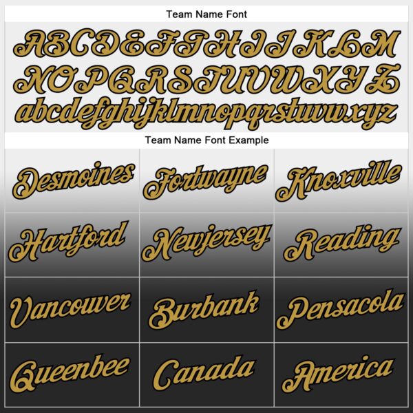 Custom Stitched White Old Gold-Black Fade Fashion Sports Pullover Sweatshirt Hoodie