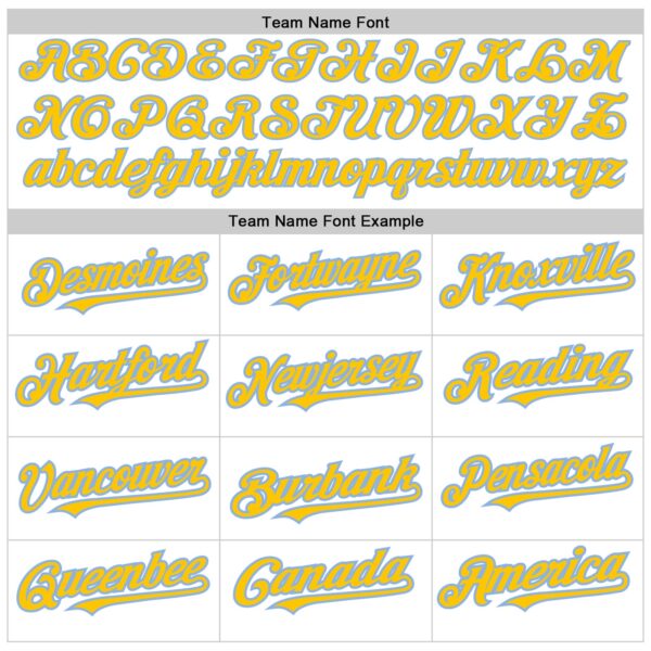 Custom White Pinstripe Yellow-Light Blue Authentic Fade Fashion Baseball Jersey