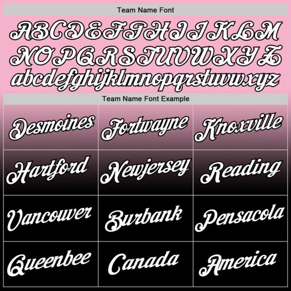 Custom Light Pink White-Black Fade Fashion Performance T-Shirt