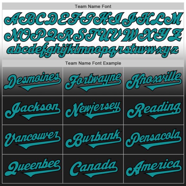 Custom White Teal-Black Authentic Fade Fashion Baseball Jersey
