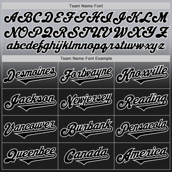 Custom Gray Black-White Authentic Fade Fashion Baseball Jersey