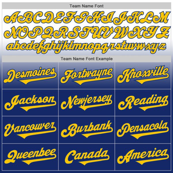 Custom White Yellow-Royal Authentic Fade Fashion Baseball Jersey