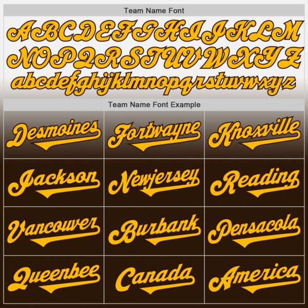 Custom White Gold-Brown Authentic Fade Fashion Baseball Jersey