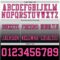 Custom White Pink-Black Authentic Fade Fashion Football Jersey