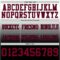 FadeFashion1358-2 Custom White Maroon-Black Authentic Fade Fashion Football Jersey