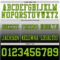 Custom White Neon Green-Black Authentic Fade Fashion Football Jersey