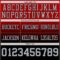 FadeFashion1365-2 Custom Red Gray-Black Authentic Fade Fashion Football Jersey
