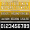 FadeFashion1373-2 Custom Gold White-Black Authentic Fade Fashion Football Jersey