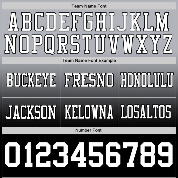 Custom Gray White-Black Authentic Fade Fashion Football Jersey