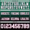 Custom Kelly Green White Black-Pink Authentic Fade Fashion Football Jersey