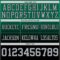 Custom Kelly Green Gray-Black Authentic Fade Fashion Football Jersey