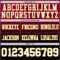 Custom Maroon White Black-Gold Authentic Fade Fashion Football Jersey
