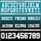 Custom Teal White Black-Gray Authentic Fade Fashion Football Jersey