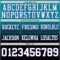 Custom Teal White Black-Purple Authentic Fade Fashion Football Jersey