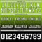 FadeFashion1415-2 Custom Neon Green White-Black Authentic Fade Fashion Football Jersey