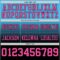 FadeFashion1421-2 Custom Sky Blue Pink-Black Authentic Fade Fashion Football Jersey