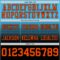 Custom Sky Blue Orange-Black Authentic Fade Fashion Football Jersey
