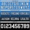 Custom Powder Blue White-Black Authentic Fade Fashion Football Jersey