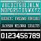 FadeFashion1431-2 Custom Aqua White-Black Authentic Fade Fashion Football Jersey