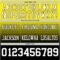 Custom Light Yellow White-Black Authentic Fade Fashion Football Jersey