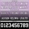 Custom Light Purple White-Black Authentic Fade Fashion Football Jersey