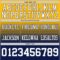 FadeFashion1463-2 Custom Gold White-Navy Authentic Fade Fashion Football Jersey
