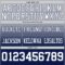 Custom Gray White-Navy Authentic Fade Fashion Football Jersey