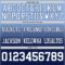 FadeFashion1470-2 Custom Light Blue White-Navy Authentic Fade Fashion Football Jersey
