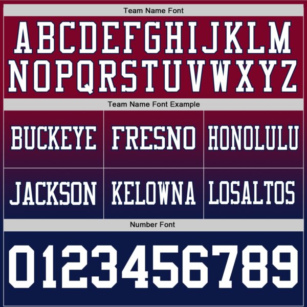 Custom Maroon White-Navy Authentic Fade Fashion Football Jersey