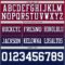 FadeFashion1476-2 Custom Maroon White-Navy Authentic Fade Fashion Football Jersey