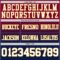 FadeFashion1477-2 Custom Maroon White Navy-Gold Authentic Fade Fashion Football Jersey