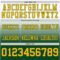 FadeFashion1487-2 Custom White Gold-Green Authentic Fade Fashion Football Jersey