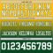 FadeFashion1492-2 Custom Gold White-Green Authentic Fade Fashion Football Jersey