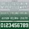 Custom Gray White-Green Authentic Fade Fashion Football Jersey