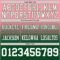Custom Medium Pink White-Green Authentic Fade Fashion Football Jersey