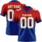FadeFashion1505 Custom Red White Royal-Old Gold Authentic Fade Fashion Football Jersey