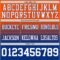 FadeFashion1510-2 Custom Orange White-Royal Authentic Fade Fashion Football Jersey