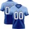 FadeFashion1516 Custom Light Blue White-Royal Authentic Fade Fashion Football Jersey