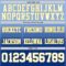 FadeFashion1517-2 Custom Light Blue White Royal-Yellow Authentic Fade Fashion Football Jersey
