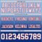 FadeFashion1519-2 Custom Light Blue White Royal-Red Authentic Fade Fashion Football Jersey