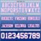FadeFashion1520-2 Custom Light Blue White Royal-Pink Authentic Fade Fashion Football Jersey