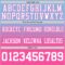 FadeFashion1523-2 Custom Light Blue White-Pink Authentic Fade Fashion Football Jersey