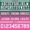 FadeFashion1527-2 Custom Kelly Green White-Pink Authentic Fade Fashion Football Jersey