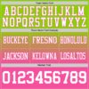 Custom Neon Green White-Pink Authentic Fade Fashion Football Jersey