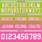 FadeFashion1531-2 Custom Neon Green White-Pink Authentic Fade Fashion Football Jersey