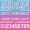 Custom Sky Blue White-Pink Authentic Fade Fashion Football Jersey