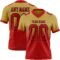 FadeFashion1553 Custom Old Gold White-Black Authentic Fade Fashion Football Jersey